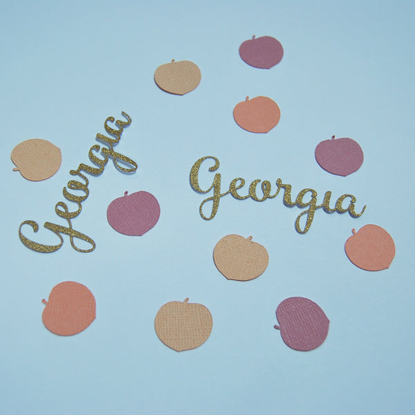Sweet As A Peach Confetti