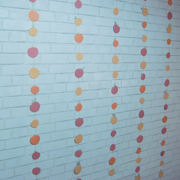 Sweet As A Peach Party Garland