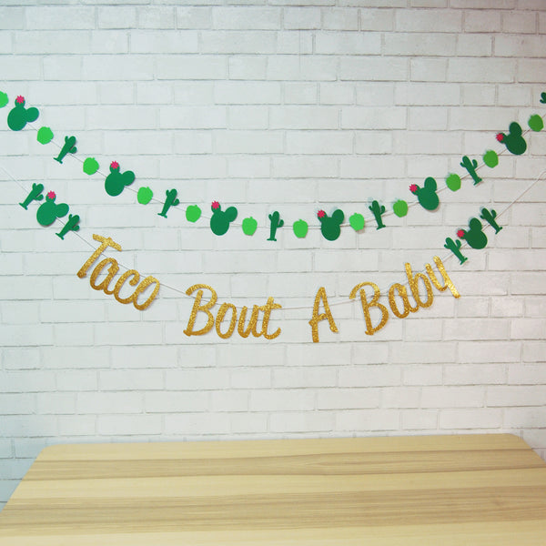 "Taco Bout A Baby" Banner