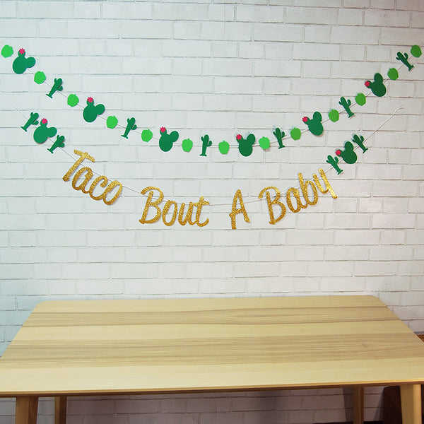 "Taco Bout A Baby" Banner