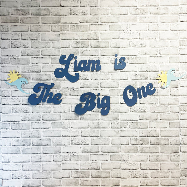 The Big One Birthday Decor