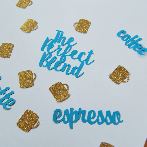 "The Perfect Blend" Engagement Confetti