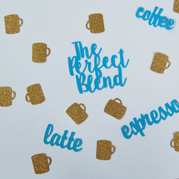 "The Perfect Blend" Engagement Confetti