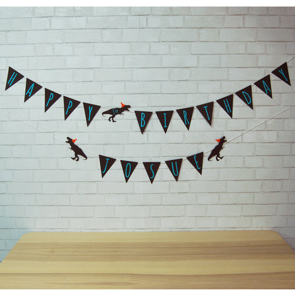 Threerex Birthday Banner