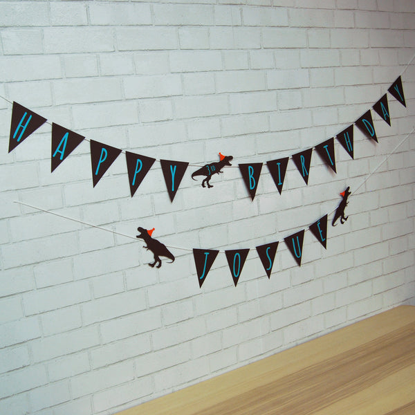 Threerex Birthday Banner