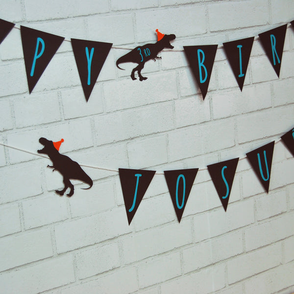 Threerex Birthday Banner