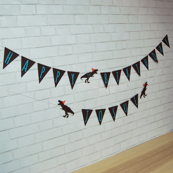 Threerex Birthday Banner