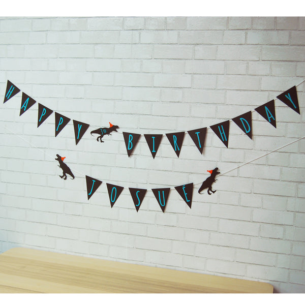 Threerex Birthday Banner