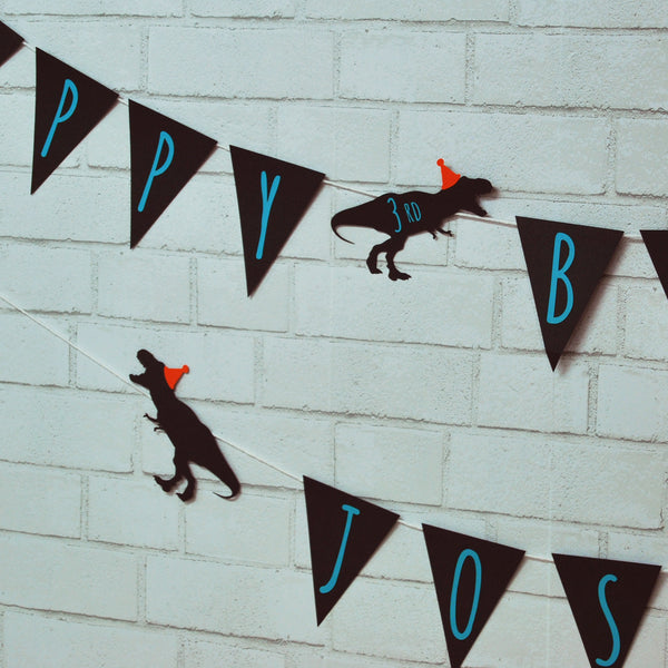 Threerex Birthday Banner