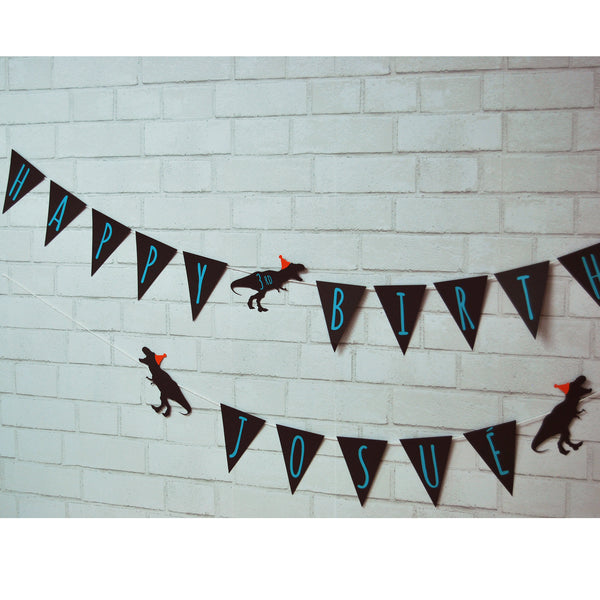 Threerex Birthday Banner