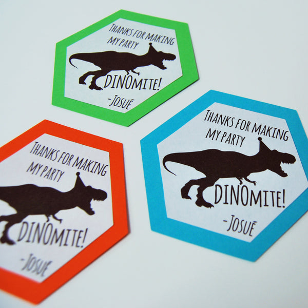 Threerex Party Favor Tags