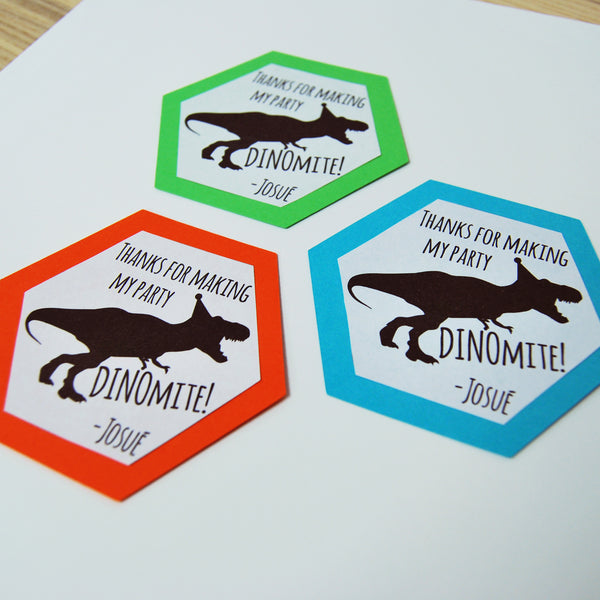 Threerex Party Favor Tags