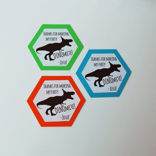 Threerex Party Favor Tags