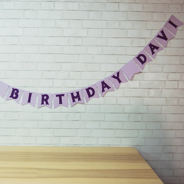 Airplane Birthday Banner