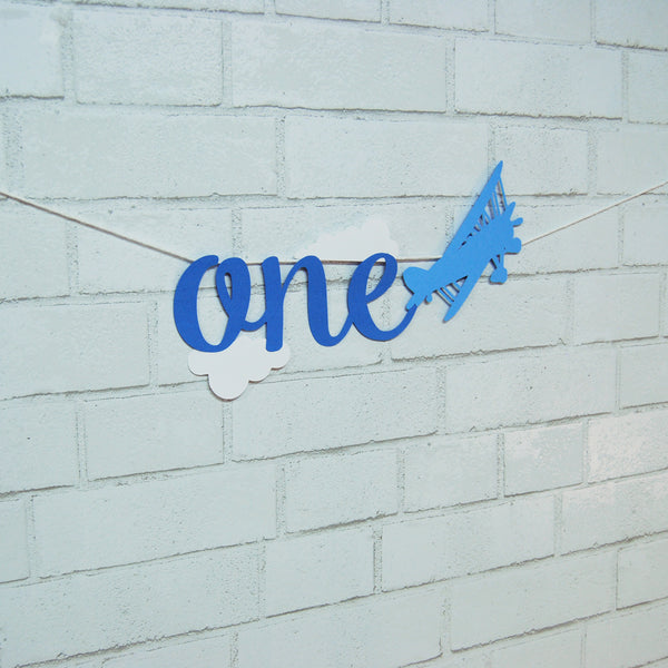 "Time Flies" High Chair Banner