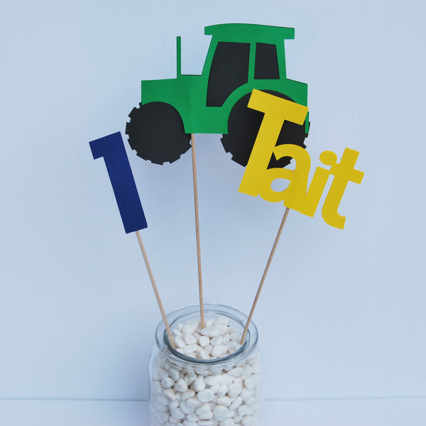 Tractor Centerpiece