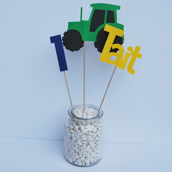 Tractor Centerpiece