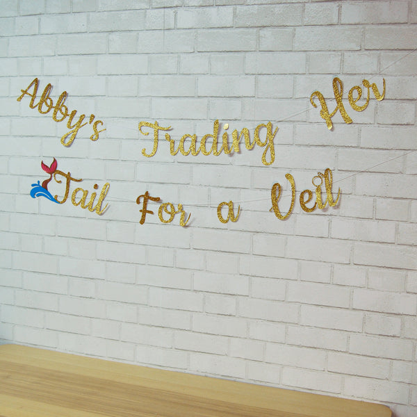 Trading Her Tail For a Veil Engagement Banner