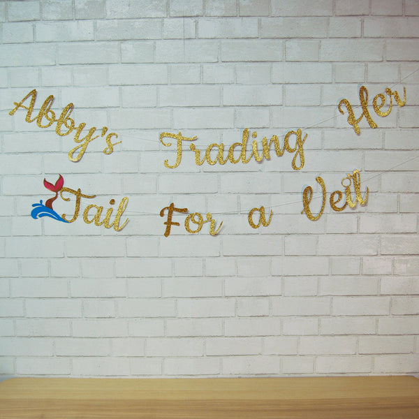 Trading Her Tail For a Veil Engagement Banner