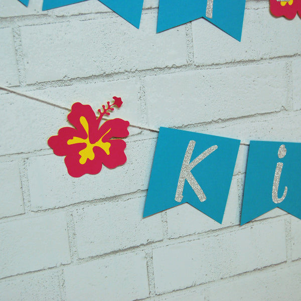 Tropical Birthday Banner