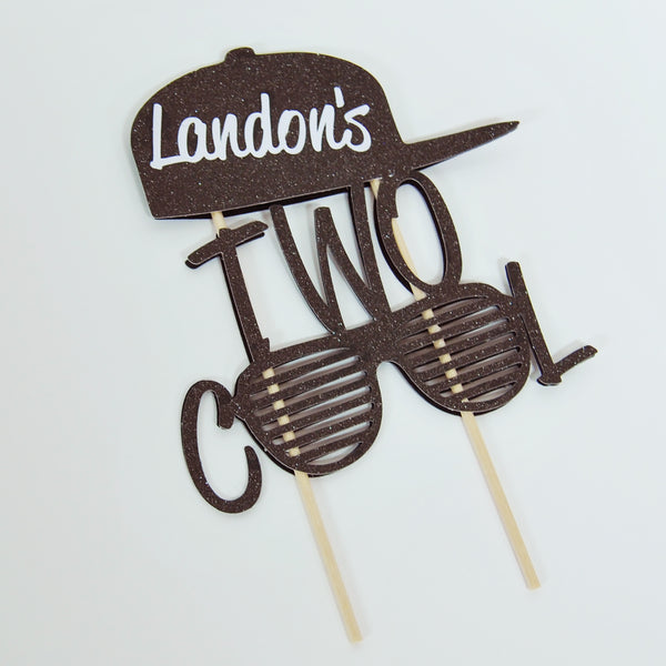 Two Cool Cake Topper