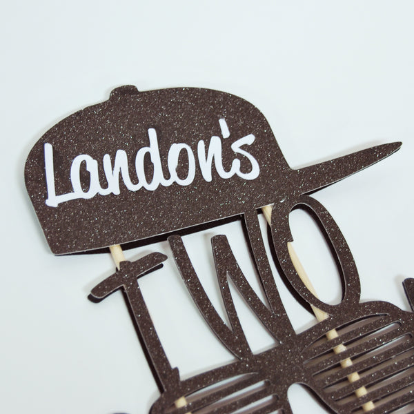 Two Cool Cake Topper