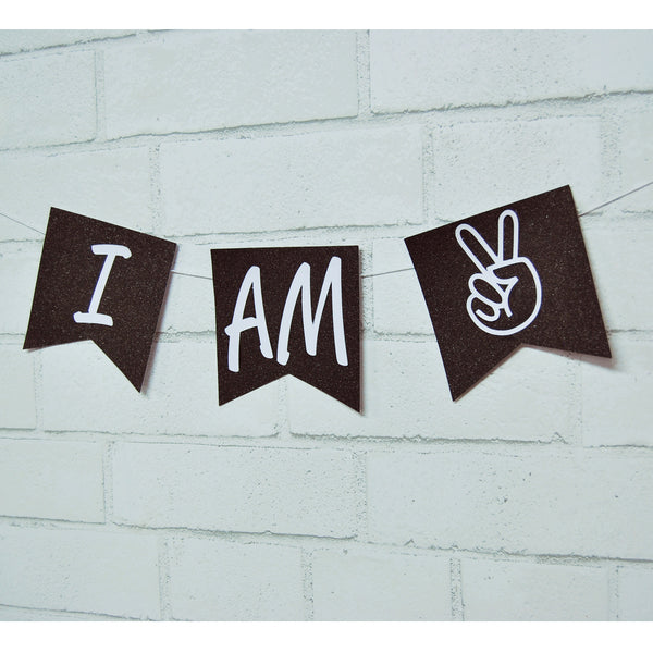 I Am Two High Chair Banner