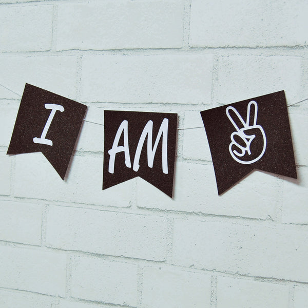 I Am Two High Chair Banner