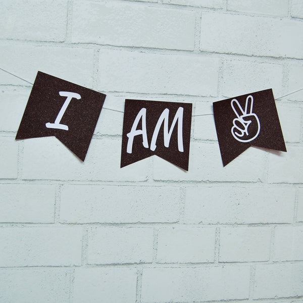 I Am Two High Chair Banner