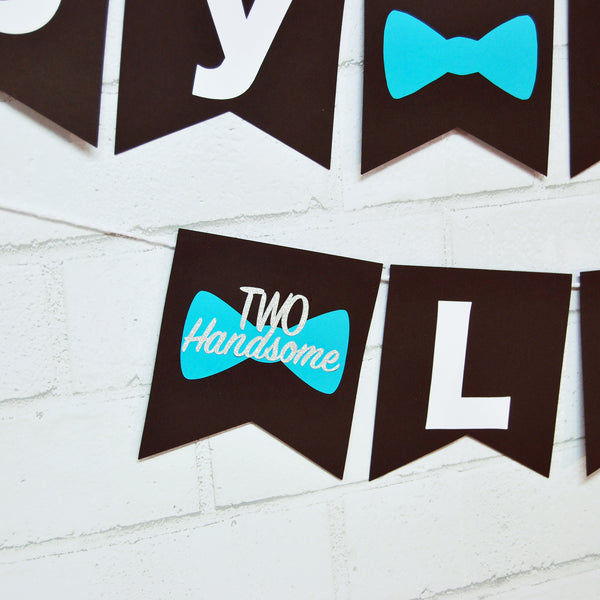 Two Handsome Birthday Banner