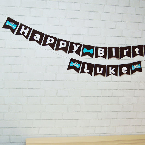 Two Handsome Birthday Banner