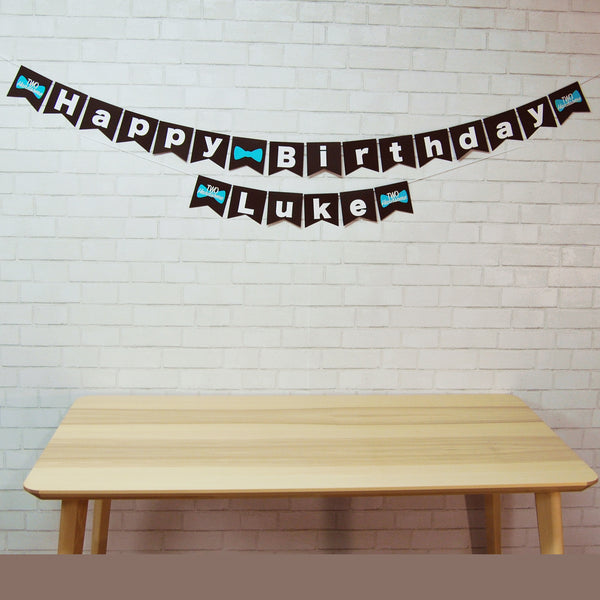 Two Handsome Birthday Banner