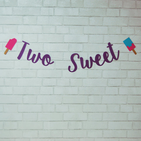 Two Sweet Banner on Pinterest