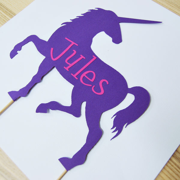 Unicorn Cake Topper