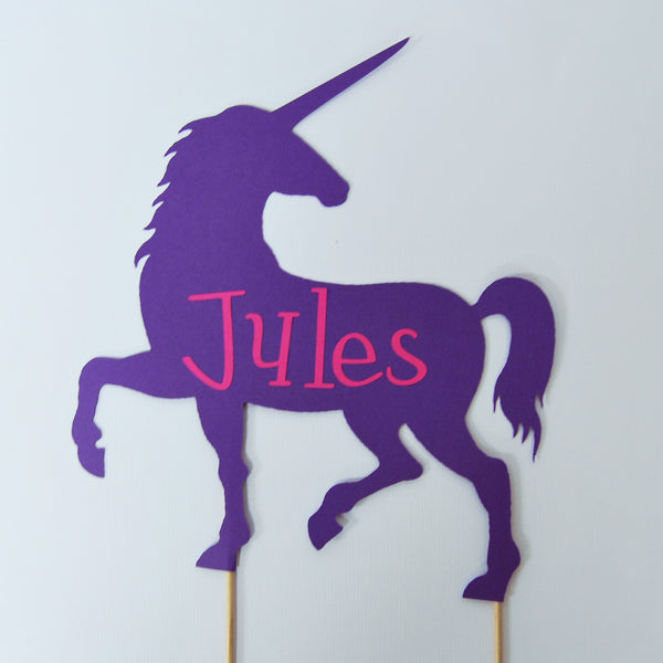 Unicorn Cake Topper