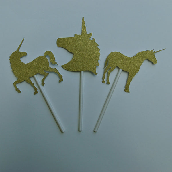 Unicorn Cupcake Toppers