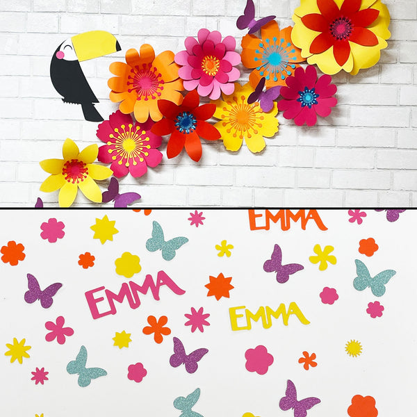 Fiesta Flower Backdrop
