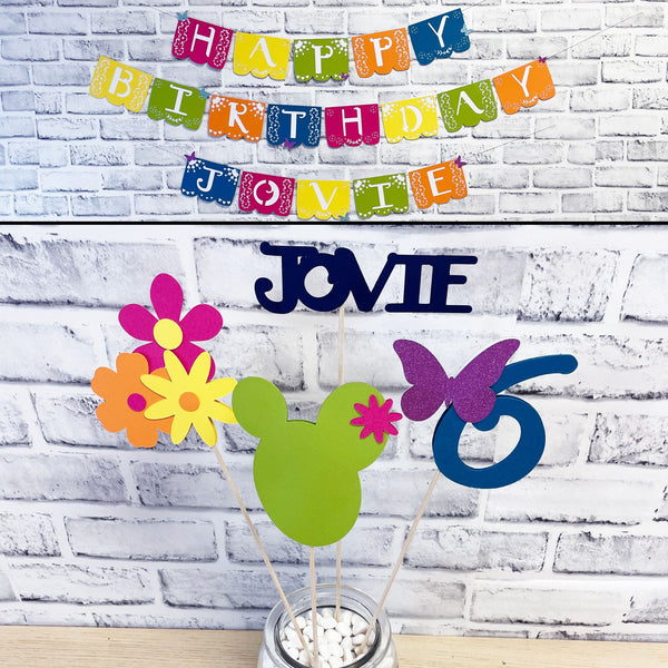 Fiesta Birthday Centerpiece