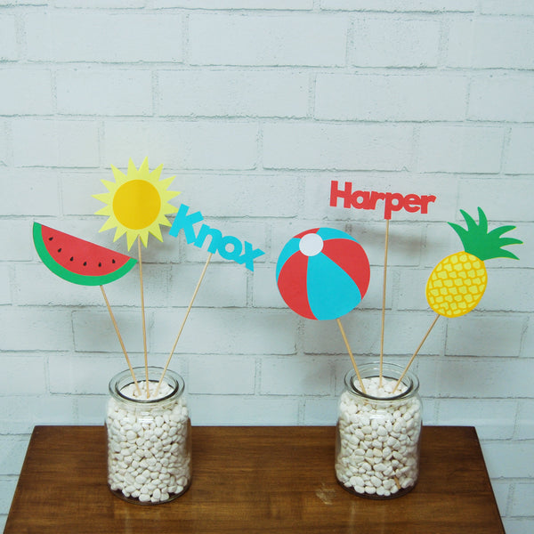 Two-tti Fruity Watermelon Pineapple Centerpiece