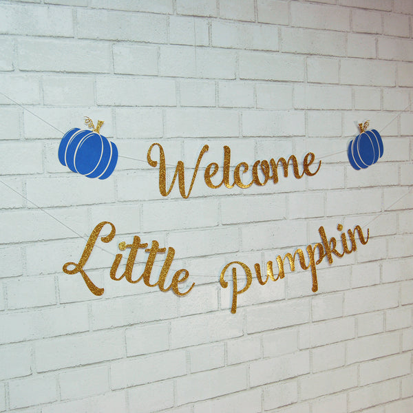 Little Pumpkin Baby Shower Banner