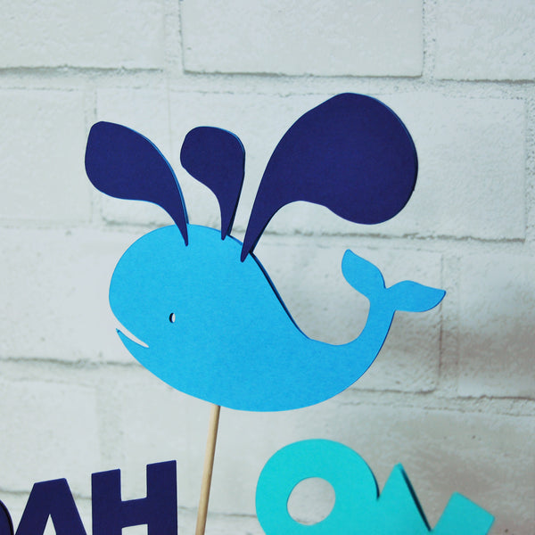 Whale Party Centerpiece