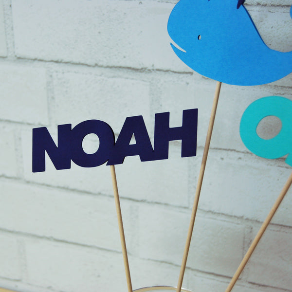 Whale Party Centerpiece