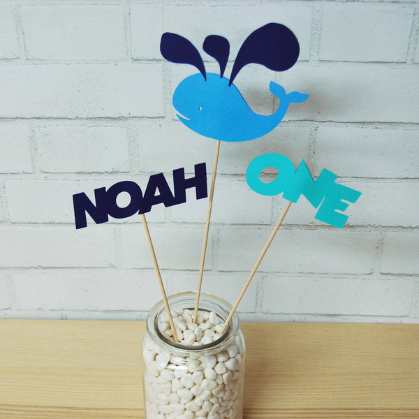 Whale Party Centerpiece