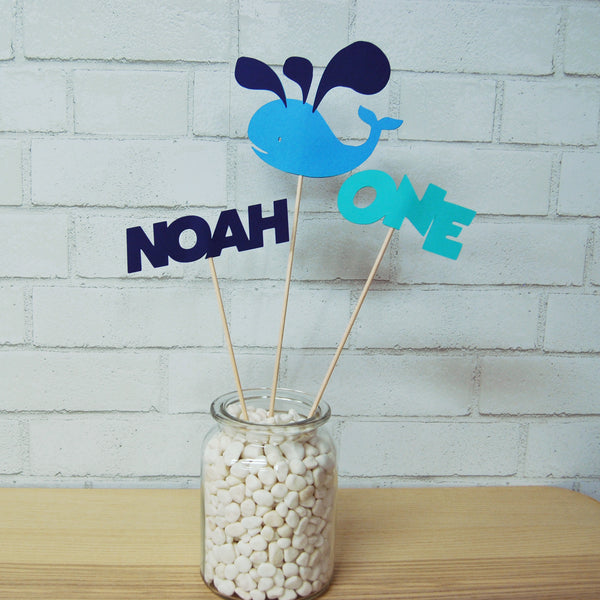 Whale Party Centerpiece