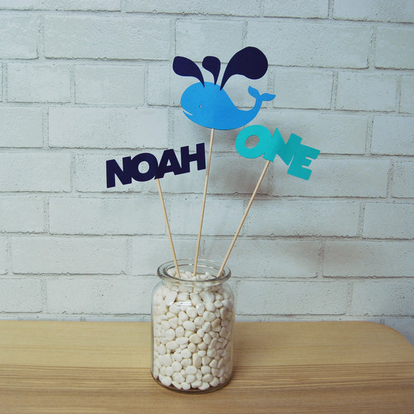 Whale Party Centerpiece