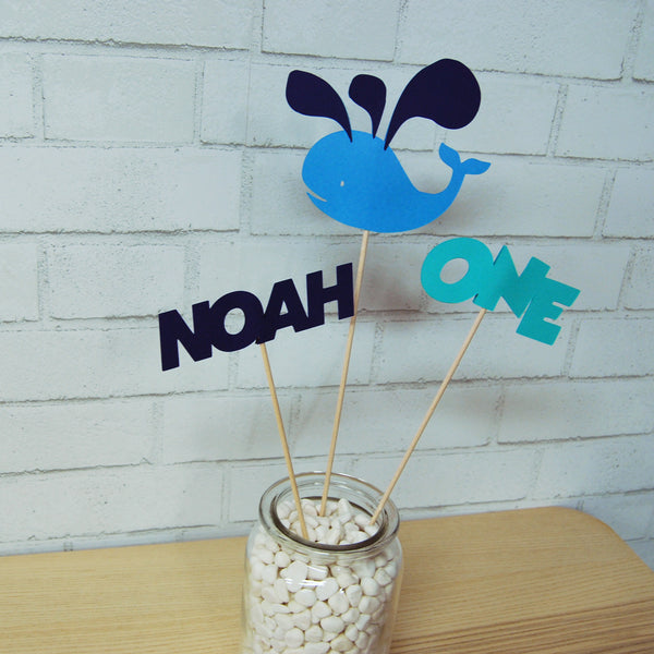 Whale Party Centerpiece