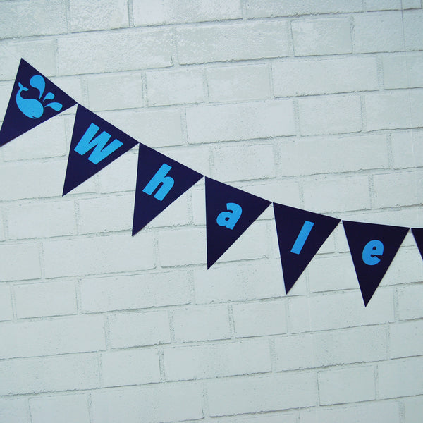 Whale I'm One Banner