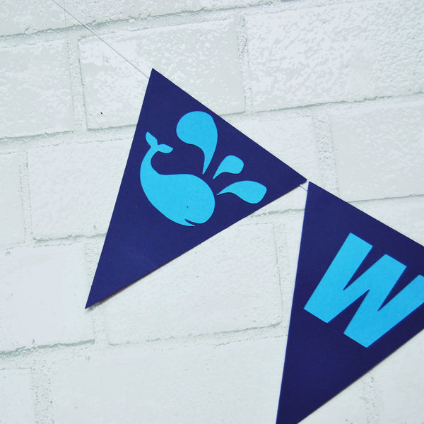 Whale I'm One Banner