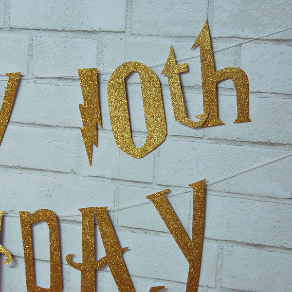 Wizard Birthday Banner