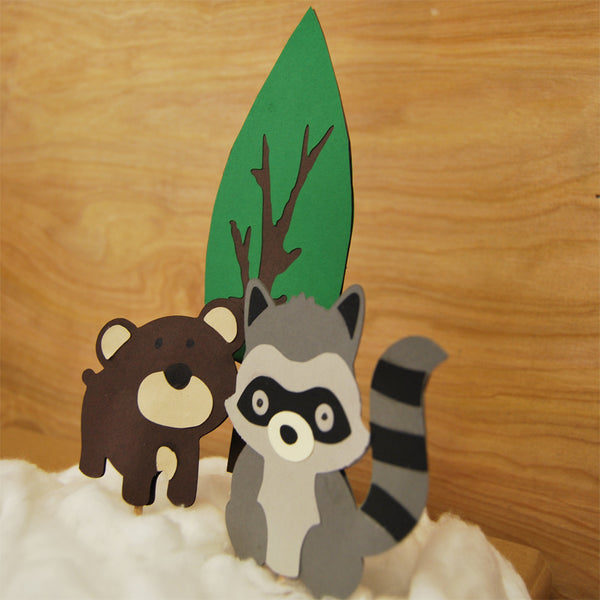 Winter Woodland Centerpiece